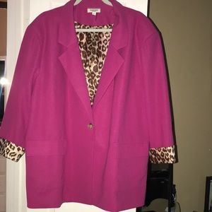 Beautiful never worn Pink Blazer 3X